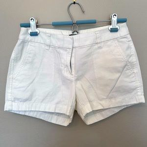 J crew white shorts